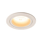NUMINOS® DL M, Luz embutida para teto LED para interior branco/branco 3000 K 40°