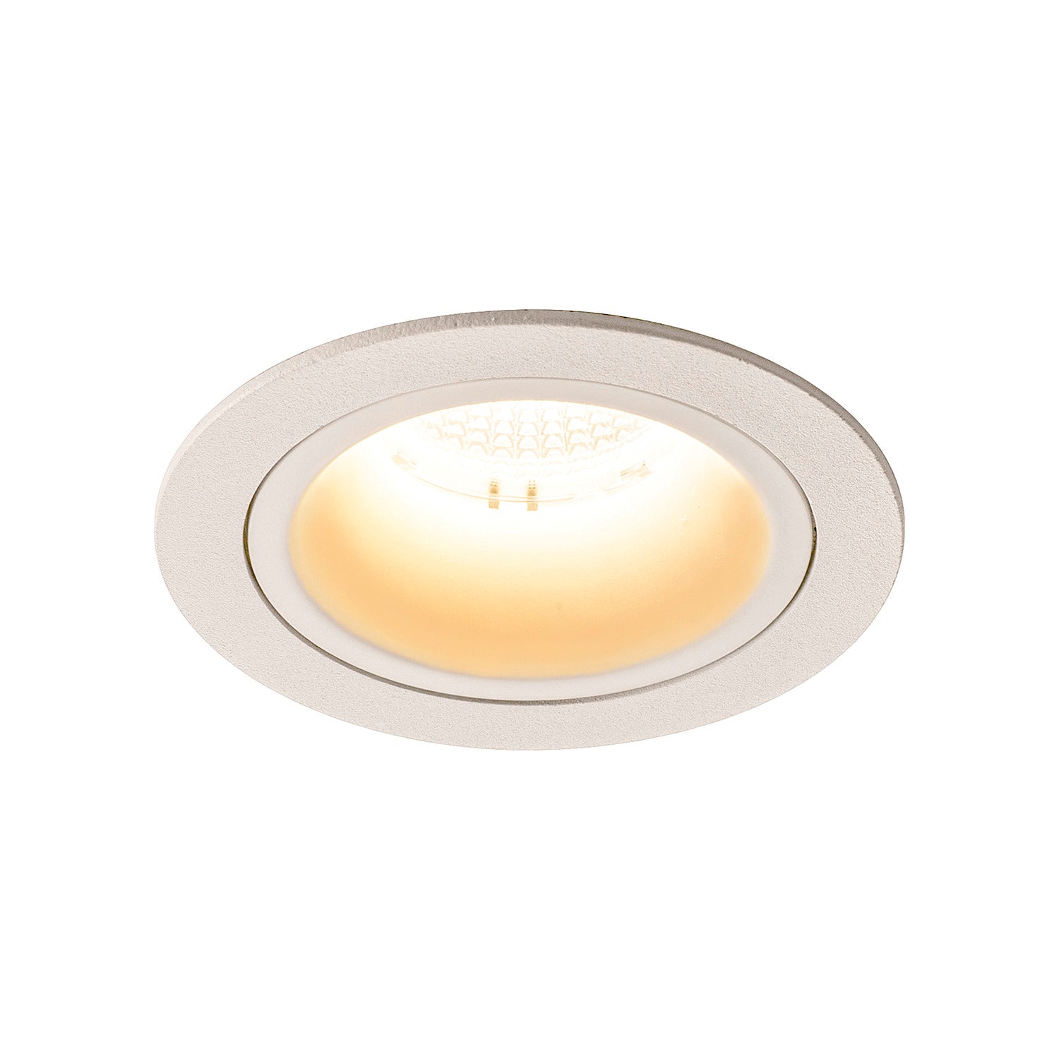 NUMINOS® DL M, Luz embutida para teto LED para interior branco/branco 3000 K 40°
