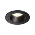 NUMINOS® DL M, Luz embutida para teto LED para interior preto/preto 4000 K 20°