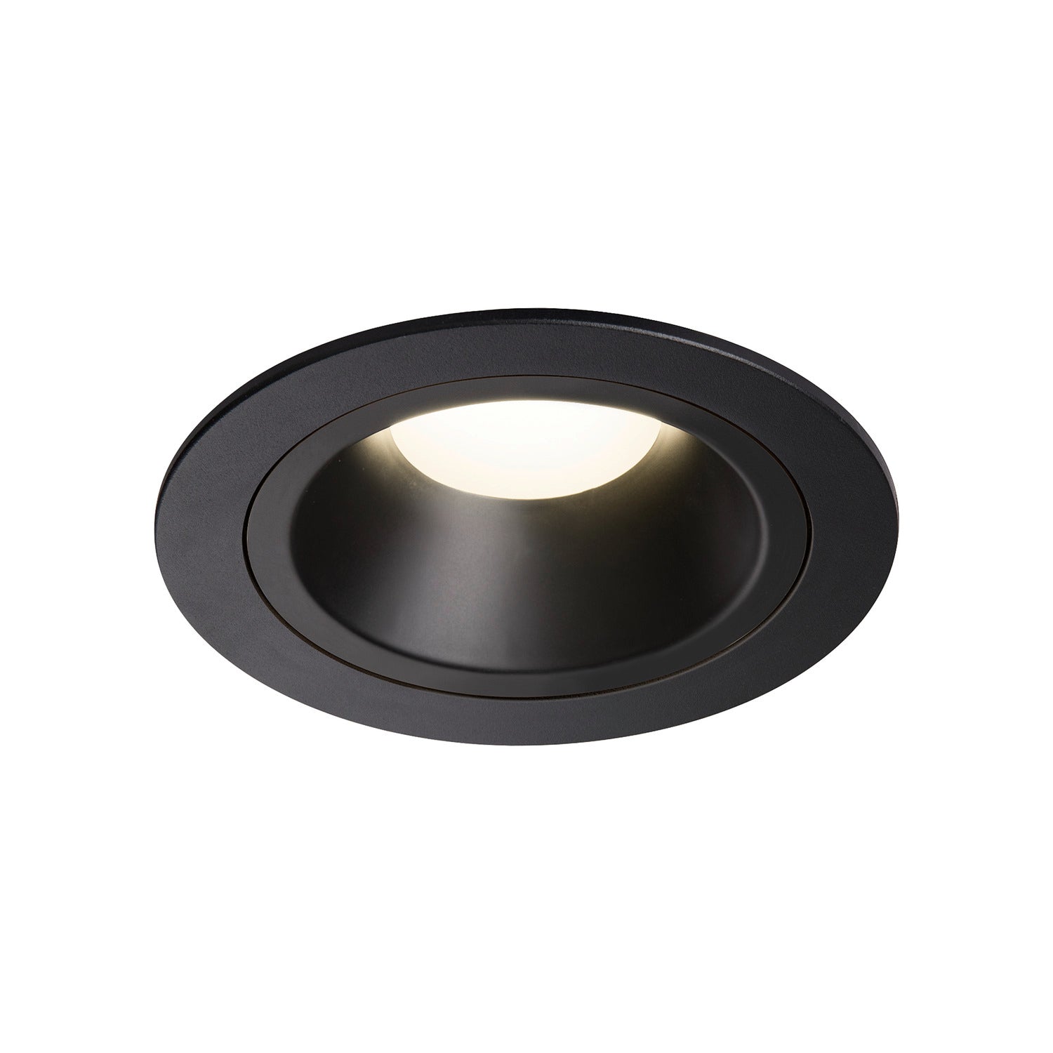 NUMINOS® DL M, Luz embutida para teto LED para interior preto/preto 4000 K 20°
