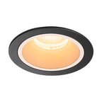 NUMINOS® DL L, Luz embutida para teto LED para interior preto/branco 2700 K 55°