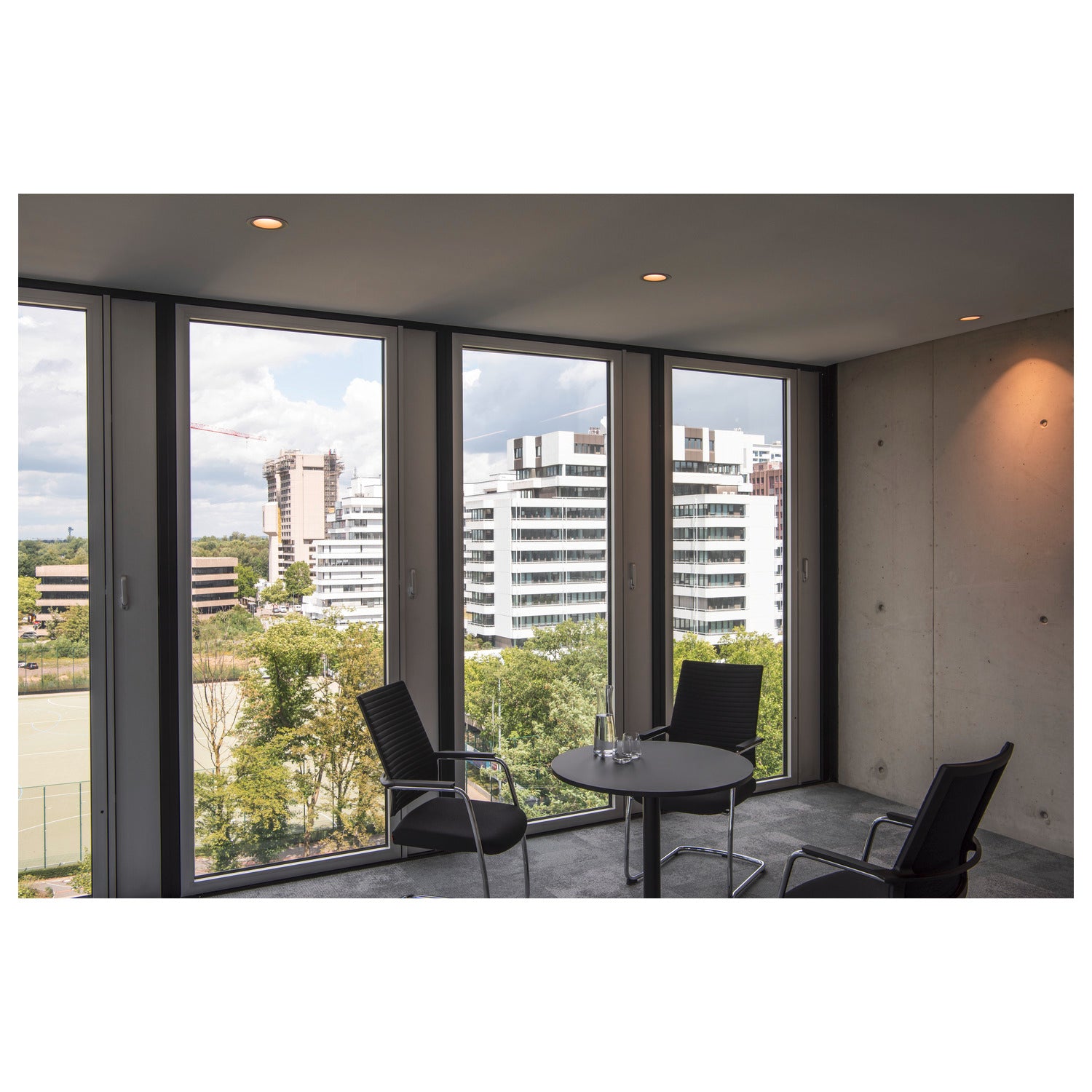NUMINOS® DL L, Luz embutida para teto LED para interior branco/branco 3000 K 40°