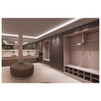 NUMINOS® DL L, Luz embutida para teto LED para interior preto/preto 4000 K 40°
