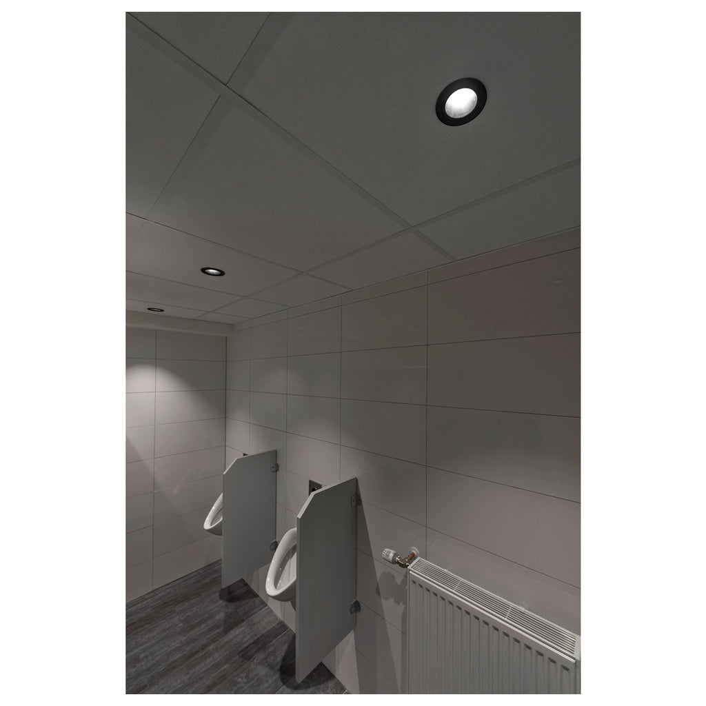 NUMINOS® DL L, Luz embutida para teto LED para interior preto/preto 4000 K 40°