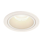 NUMINOS® DL L, Luz embutida para teto LED para interior branco/branco 4000 K 20°
