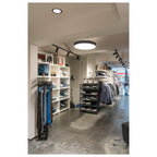 NUMINOS® DL XL, Luz embutida para teto LED para interior preto/branco 3000 K 40°