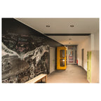 NUMINOS® DL XL, Luz embutida para teto LED para interior preto/preto 3000 K 55°