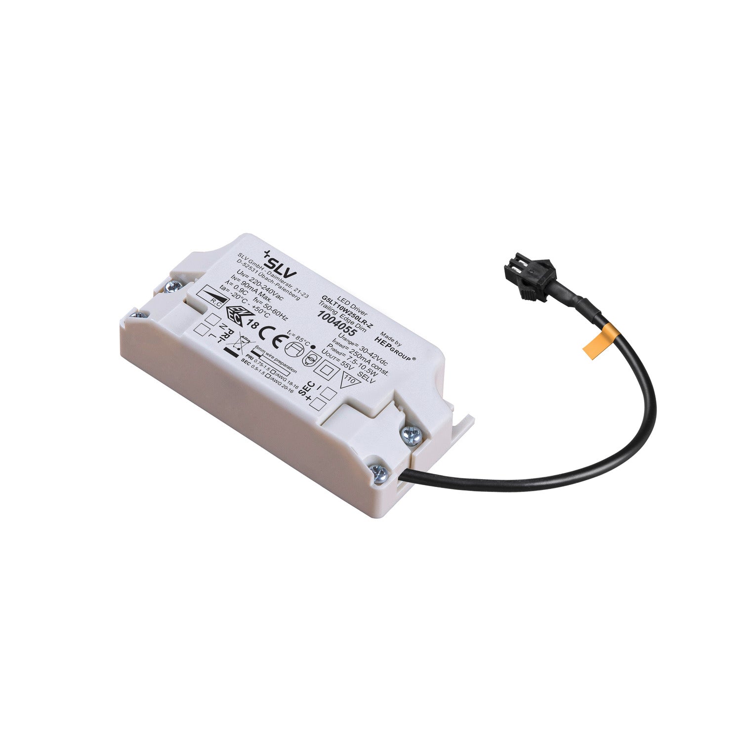 Treiber - Controlador LED, 6,5-10 W 250 mA PHASE