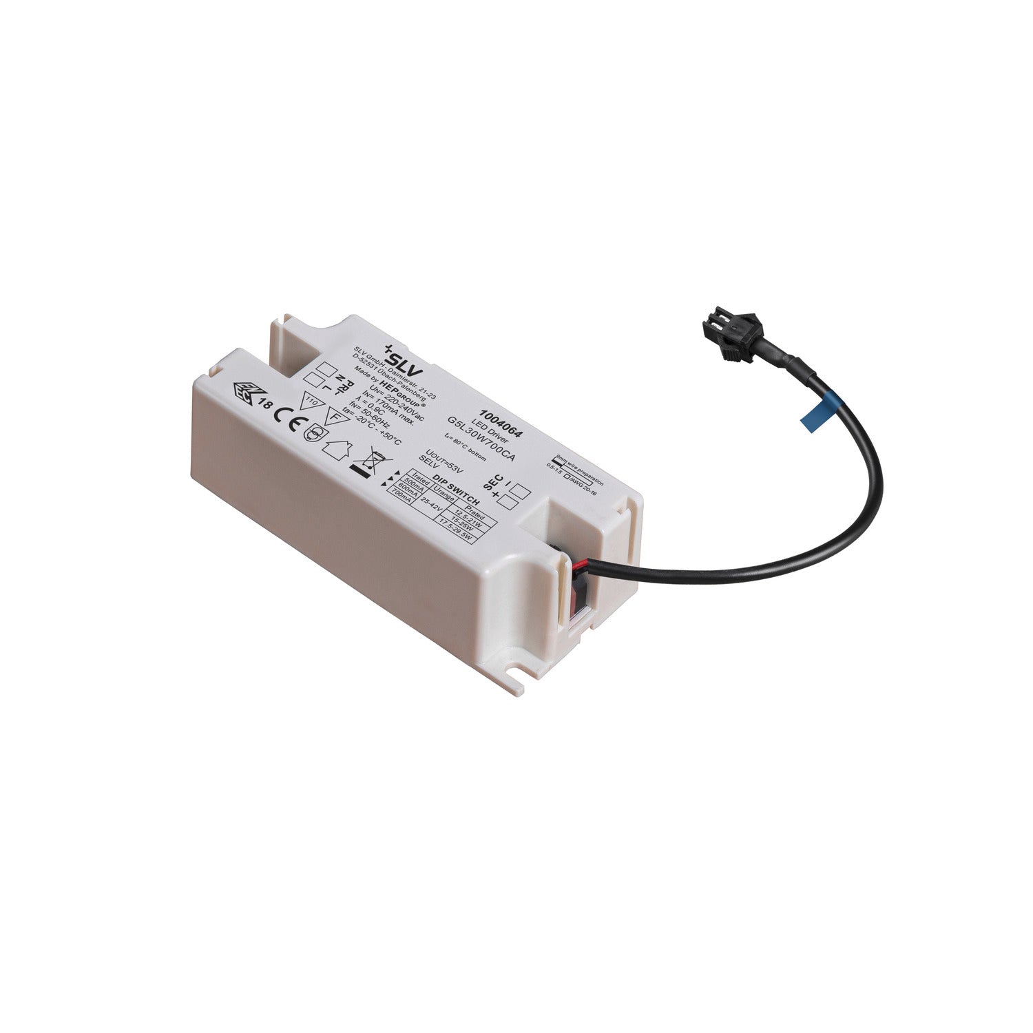 Treiber - Controlador LED, 21-29,5 W 500/600/700 mA