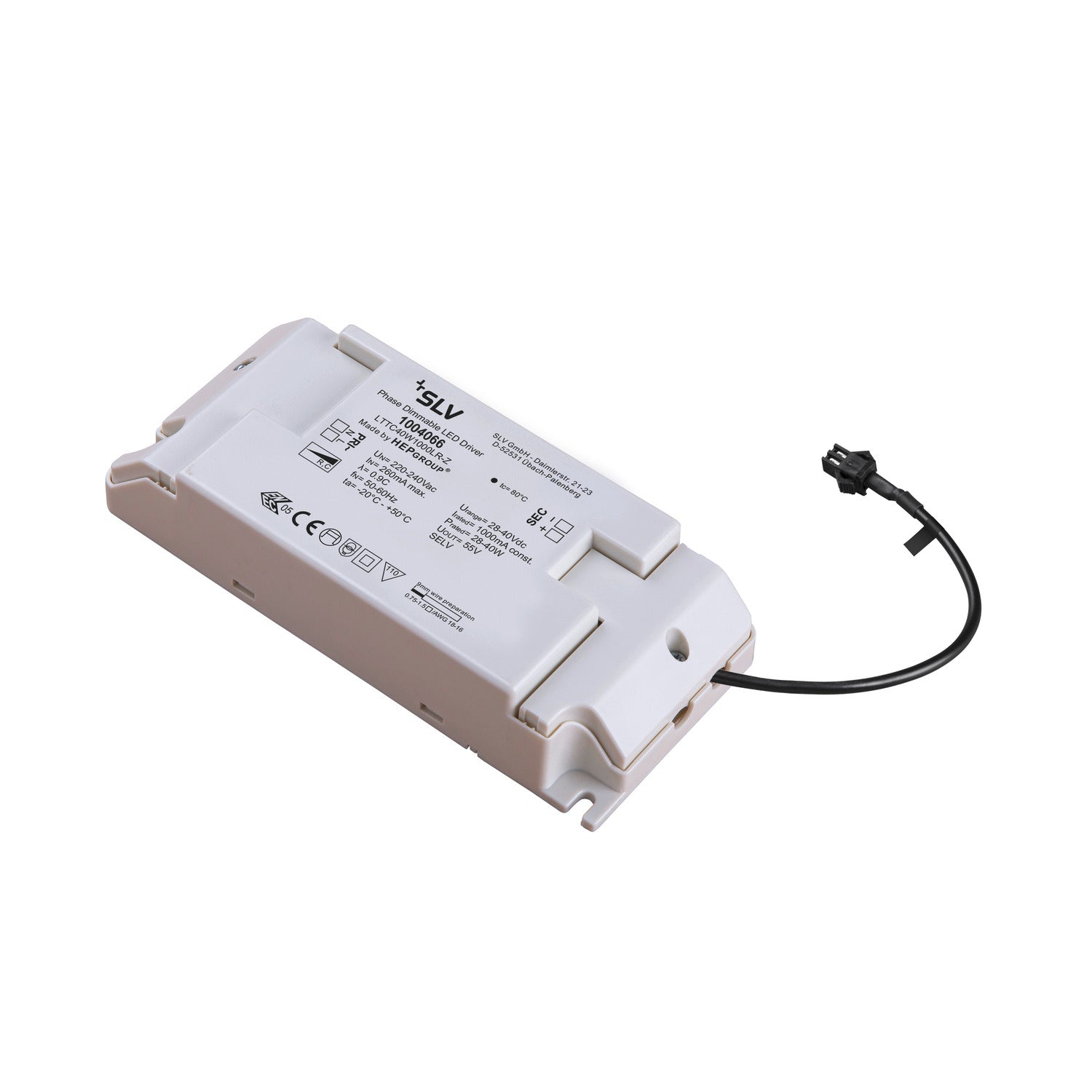 Treiber - Controlador LED, 28-40 W 1000 mA PHASE