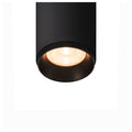 NUMINOS® S 3Ph., PHASE, 3~ Projetor, cilíndrico, 2700 K, 8 Watt, Ângulos de fases, 24°, preto mate