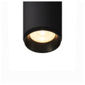 NUMINOS® S CW, PHASE, Candeeiro de teto de superfície, 3000 K, 8 Watt, Ângulos de fases, 60°, preto mate