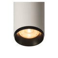 NUMINOS® M 3Ph., PHASE, 3~ Projetor, cilíndrico, 2700 K, 14 Watt, Ângulos de fases, 60°, branco mate / preto mate