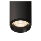 NUMINOS® M CL, PHASE, Candeeiro de teto de superfície, 4000 K, 14 Watt, Ângulos de fases, 60°, preto mate