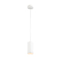 NUMINOS® M PD, PHASE, Candeeiro pendente, comprimento do pendente 250 cm, 2700 K, 14 Watt, 36°, Ângulos de fases, branco mate / preto mate