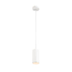 NUMINOS® M PD, PHASE, Candeeiro pendente, comprimento do pendente 250 cm, 2700 K, 14 Watt, 36°, Ângulos de fases, branco mate / preto mate