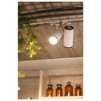 NUMINOS® L 3Ph., PHASE, 3~ Projetor, cilíndrico, 3000 K, 20 Watt, Ângulos de fases, 36°, branco mate / preto mate