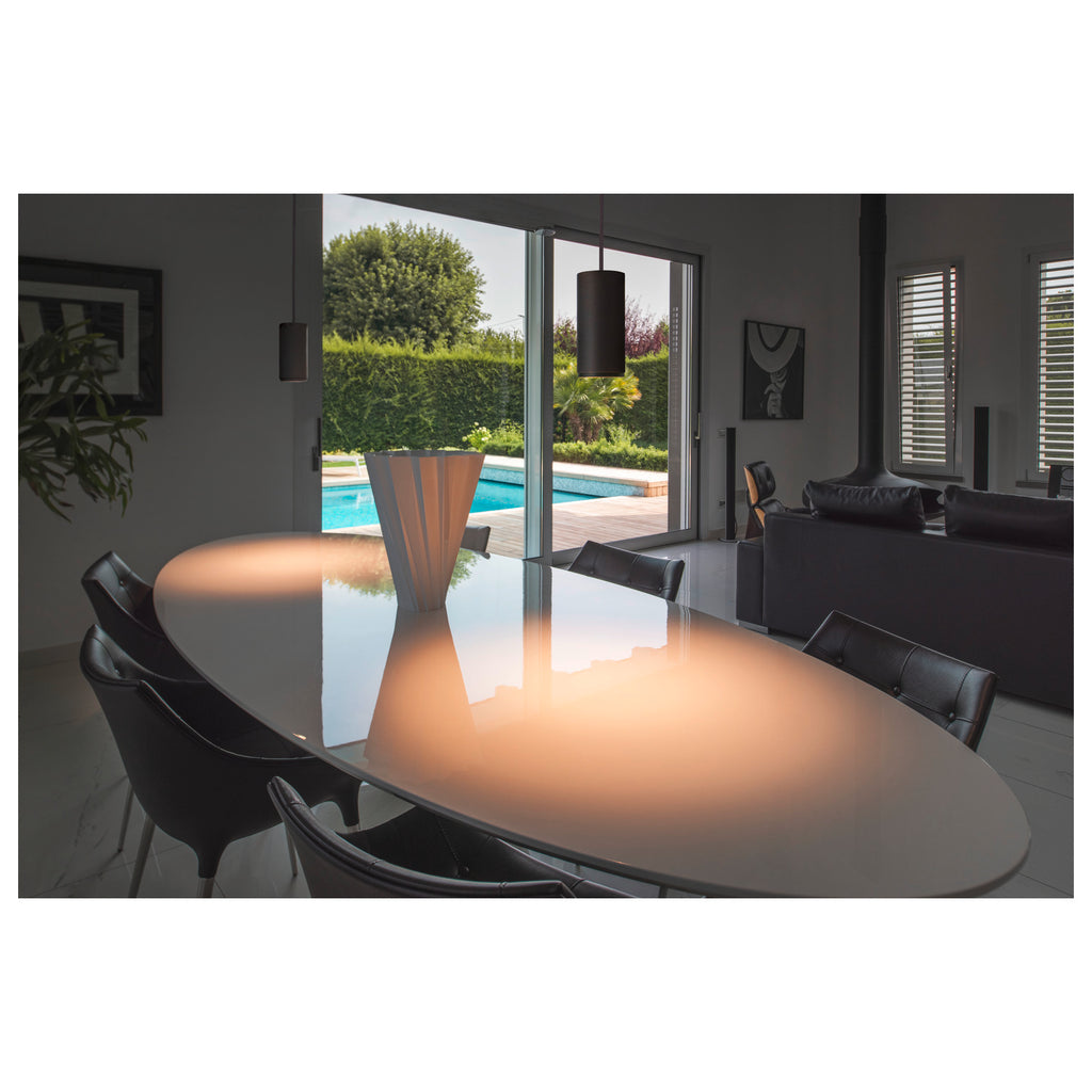 NUMINOS® L PD, PHASE, Candeeiro pendente, comprimento do pendente 250 cm, 2700 K, 20 Watt, 36°, Ângulos de fases, preto mate