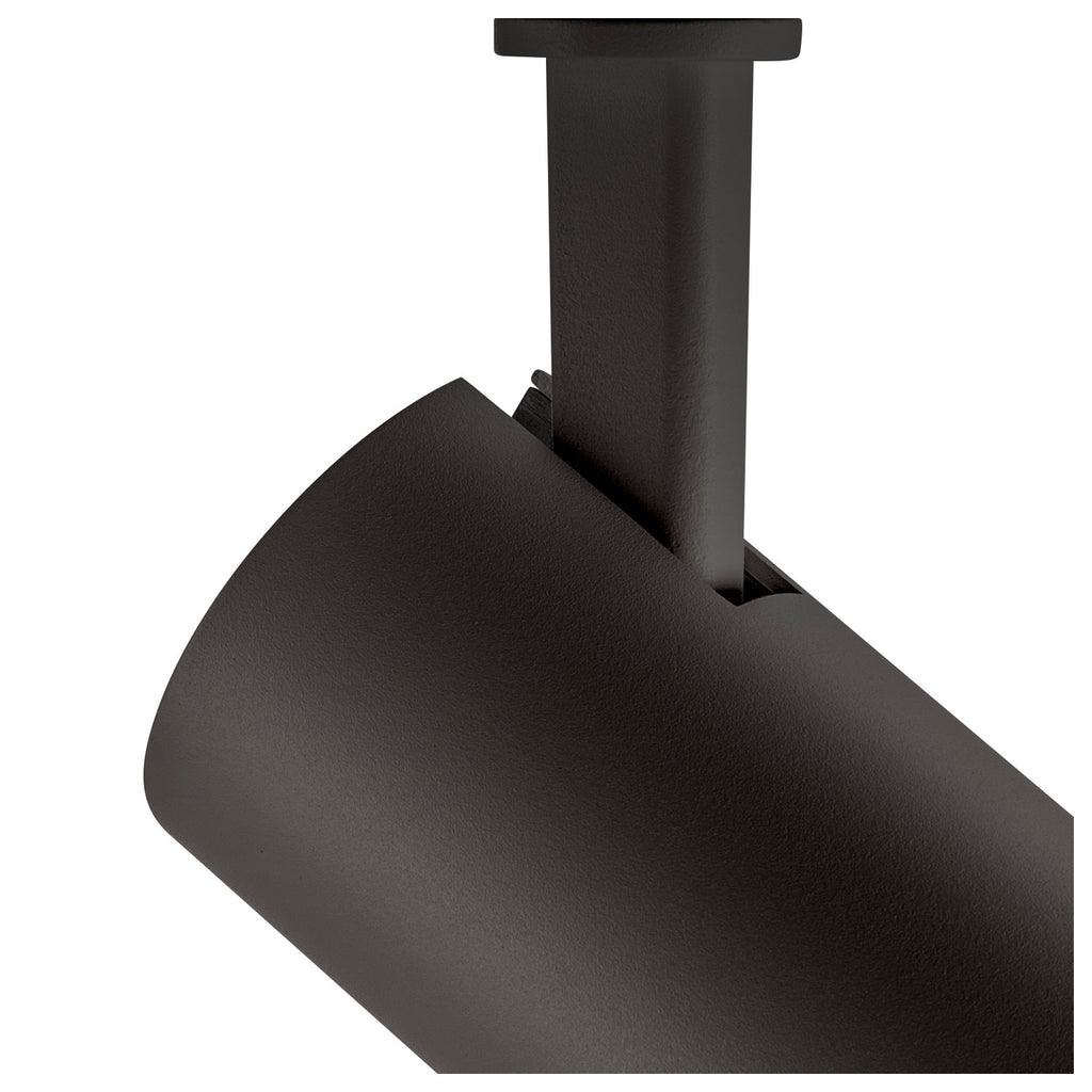 NUMINOS® S 3Ph., DALI, 3~ Projetor, cilíndrico, 4000 K, 7,8 Watt, DALI, 24°, preto mate