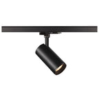 NUMINOS® M 3Ph., DALI, 3~ Projetor, cilíndrico, 3000 K, 13 Watt, DALI, 60°, preto mate