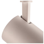 NUMINOS® M 3Ph., DALI, 3~ Projetor, cilíndrico, 3000 K, 13 Watt, DALI, 24°, branco mate / preto mate