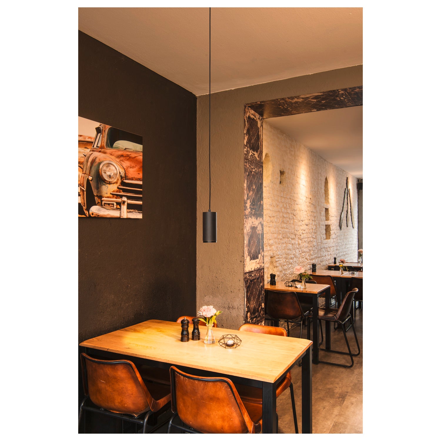 NUMINOS® M PD, DALI, Candeeiro pendente, comprimento do pendente 250 cm, 2700 K, 13 Watt, 36°, DALI, preto mate