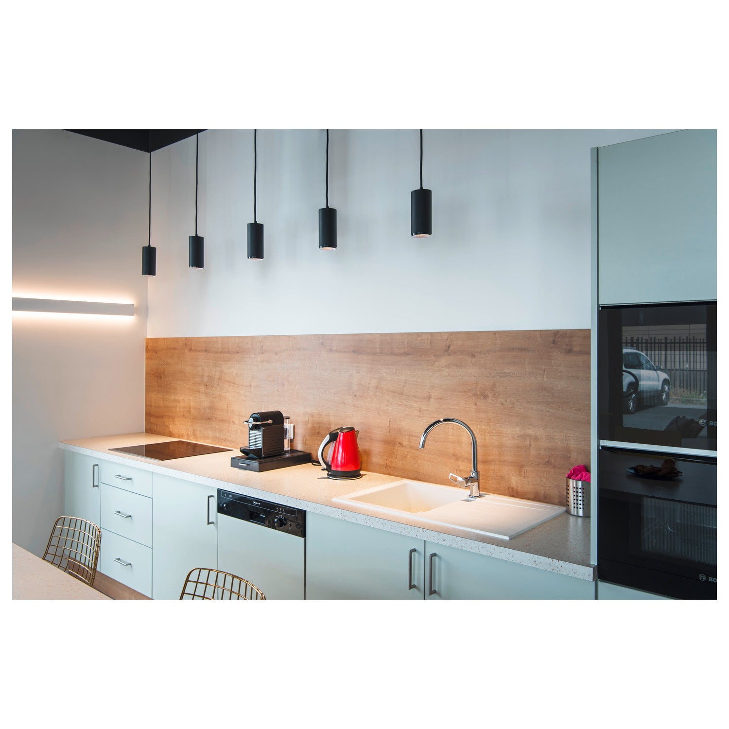 NUMINOS® M PD, DALI, Candeeiro pendente, comprimento do pendente 250 cm, 4000 K, 13 Watt, 36°, DALI, preto mate