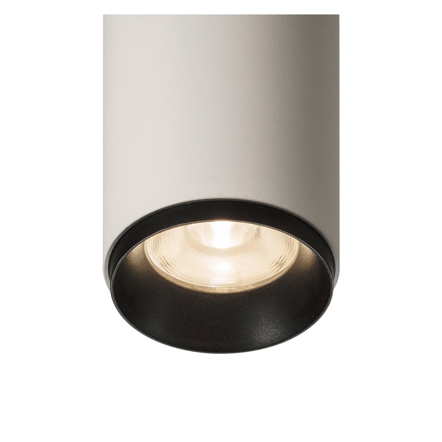 NUMINOS® M PD, DALI, Candeeiro pendente, comprimento do pendente 250 cm, 4000 K, 13 Watt, 60°, DALI, branco mate / preto mate
