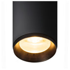 NUMINOS® L 3Ph., DALI, 3~ Projetor, cilíndrico, 3000 K, 19 Watt, DALI, 36°, preto mate
