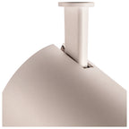 NUMINOS® L 3Ph., DALI, 3~ Projetor, cilíndrico, 3000 K, 19 Watt, DALI, 60°, branco mate / preto mate