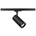 NUMINOS® L 3Ph., DALI, 3~ Projetor, cilíndrico, 4000 K, 19 Watt, DALI, 60°, preto mate