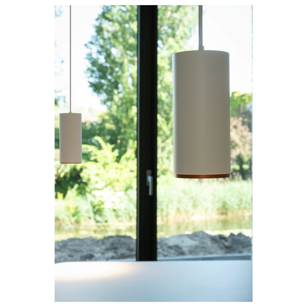 NUMINOS® L PD, DALI, Candeeiro pendente, comprimento do pendente 250 cm, 3000 K, 19 Watt, 36°, DALI, branco mate / preto mate