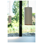NUMINOS® L PD, DALI, Candeeiro pendente, comprimento do pendente 250 cm, 3000 K, 19 Watt, 36°, DALI, branco mate / preto mate
