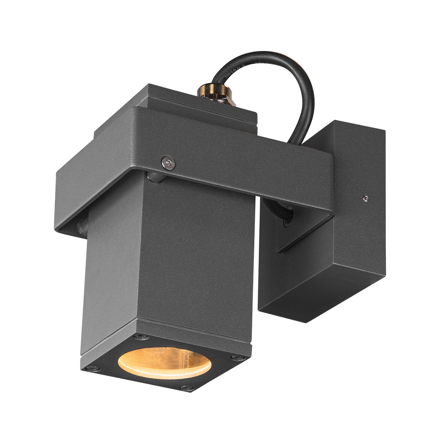 THEO BRACKET CW, Luminária de parede exterior e luz saliente para teto QPAR51 antracite