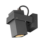 THEO BRACKET CW, Luminária de parede exterior e luz saliente para teto QPAR51 antracite