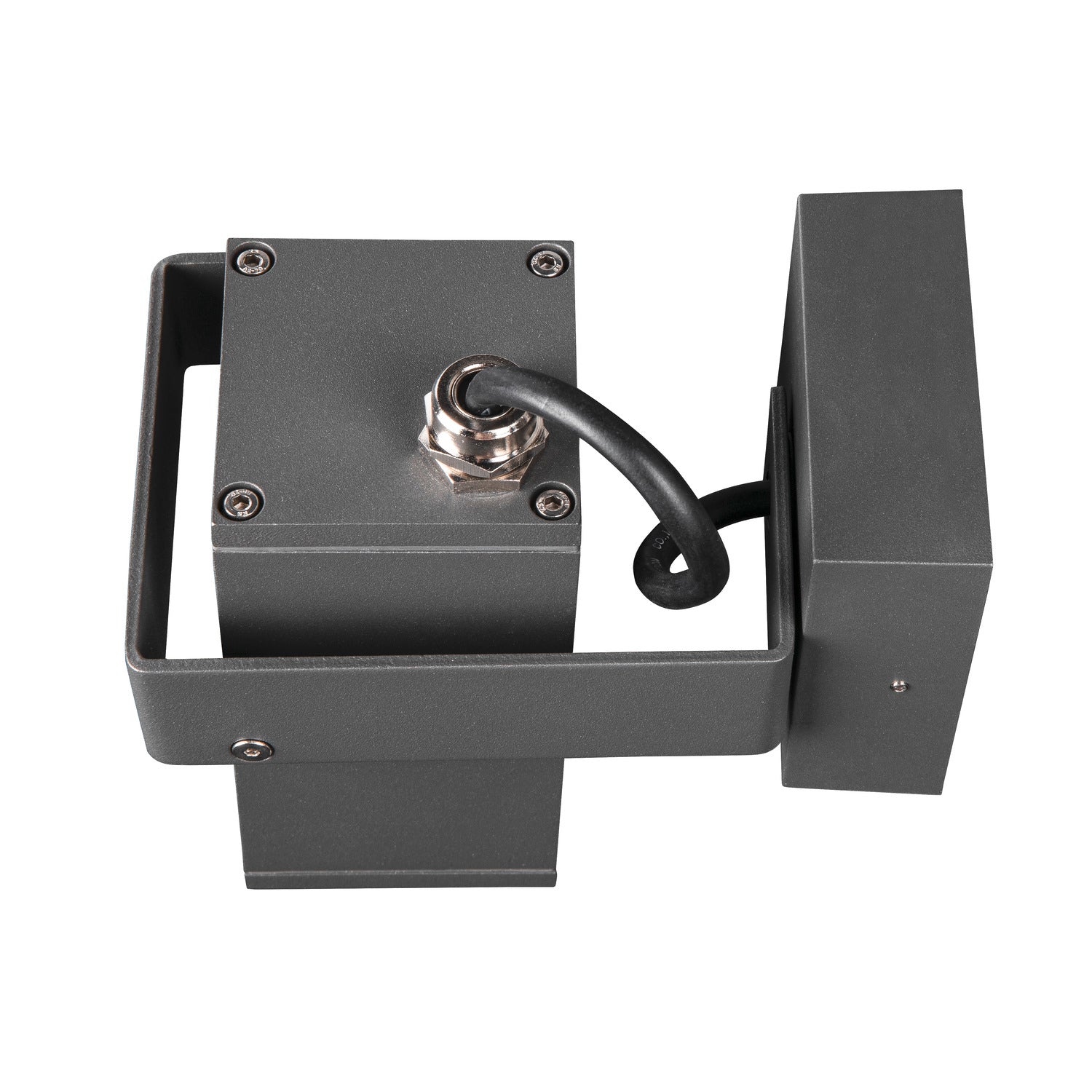 THEO BRACKET CW, Luminária de parede exterior e luz saliente para teto QPAR51 antracite