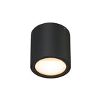 OCULUS CL, Luz saliente para teto LED para interior preto DIM-TO-WARM 2000-3000 K