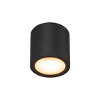 OCULUS CL, Luz saliente para teto LED para interior preto DIM-TO-WARM 2000-3000 K