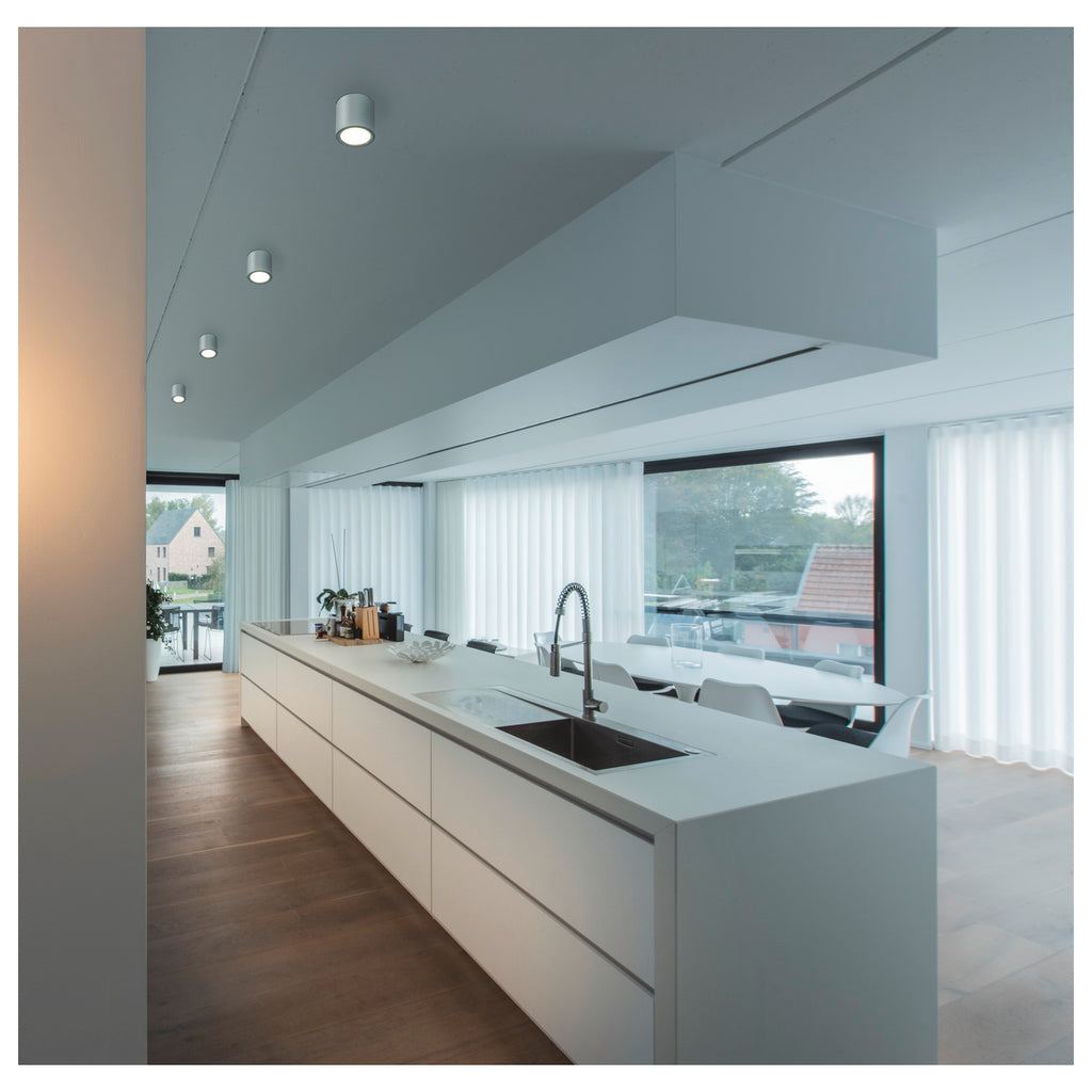 OCULUS CL, Luz saliente para teto LED para interior branco DIM-TO-WARM 2000-3000 K