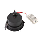 OCULUS DL MOVE, Luz saliente para teto LED para interior preto DIM-TO-WARM 2000-3000 K