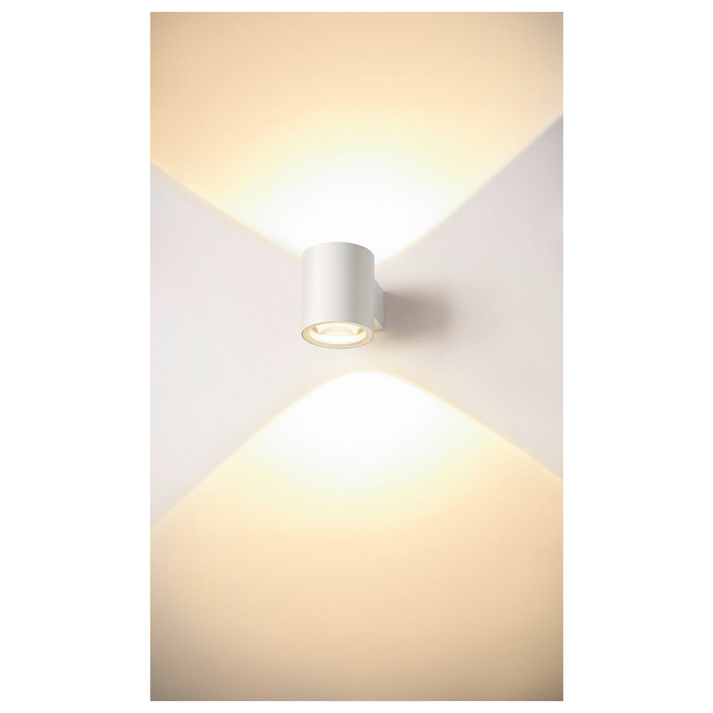 OCULUS UP/DOWN WL, Luminária de parede saliente LED para interior branco 2000-3000 K