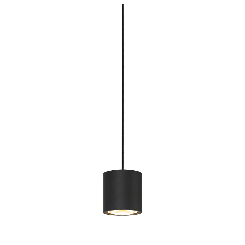 OCULUS PD, Luminária suspenso LED para interior single preto DIM-TO-WARM 2000-3000 K