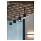 OCULUS PD, Luminária suspenso LED para interior single preto DIM-TO-WARM 2000-3000 K
