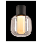 OVALISK CL, Luz LED saliente para teto exterior, antracite, interruptor CCT 3000/4000 K