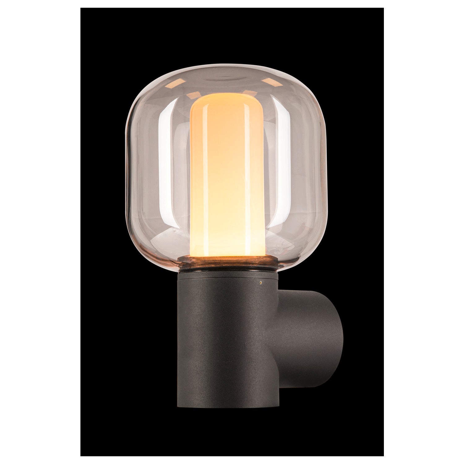 OVALISK WL, Luminária de parede saliente LED para exterior, antracite, interruptor CCT 3000/4000 K