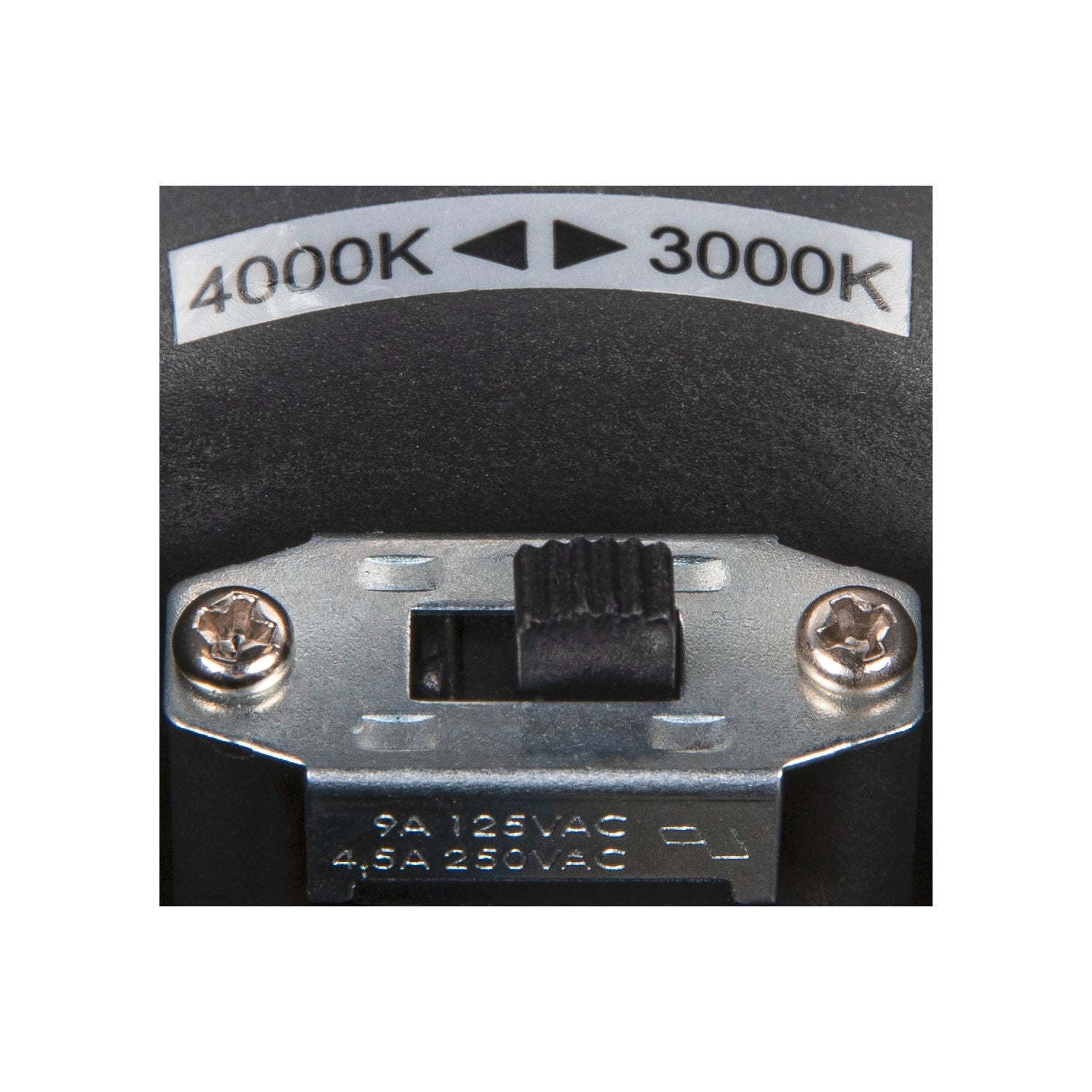OVALISK WL, Luminária de parede saliente LED para exterior, antracite, interruptor CCT 3000/4000 K