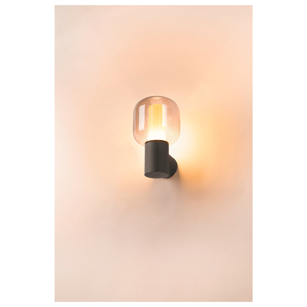 OVALISK WL, Luminária de parede saliente LED para exterior, antracite, interruptor CCT 3000/4000 K