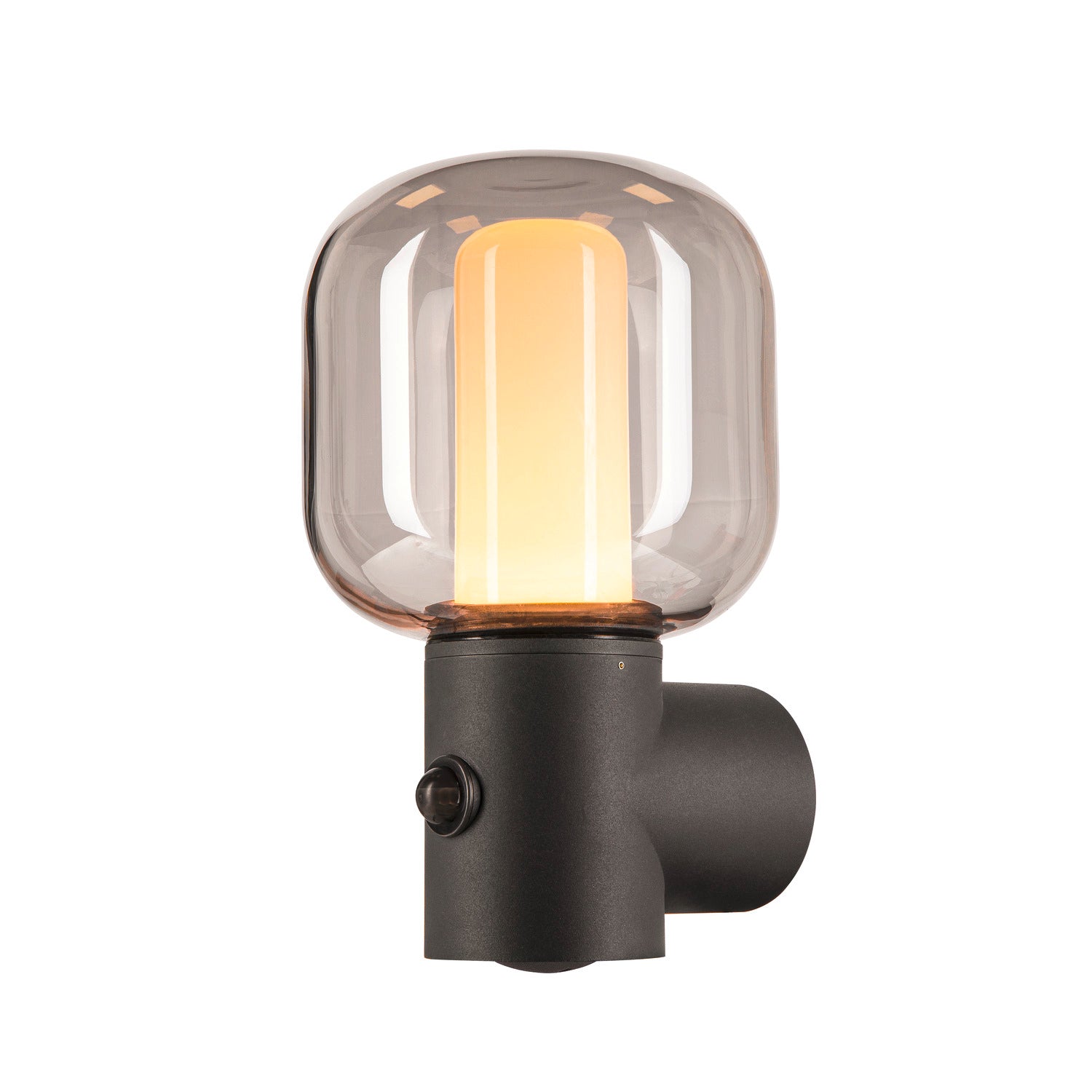 OVALISK WL Sensor, Luminária de parede saliente LED para exterior, antracite, interruptor CCT 3000/4000 K