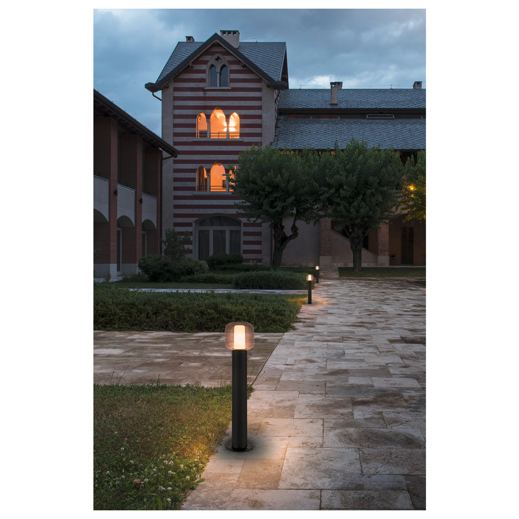 OVALISK 75 FL, Luminária de pé LED para exterior, antracite, interruptor CCT 3000/4000 K