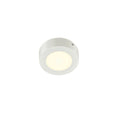 SENSER 12 CW, Luminária de parede saliente e luz saliente para teto LED para interior redondo branco 4000 K